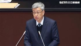 ▲行政院長陳建仁赴立法院進行食安報告（圖/記者邱榮吉攝影）