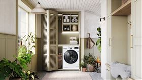 ▲LG免曬衣乾衣機能避免衣物過度受熱而損傷，確保了最佳的乾衣效果。（圖／LG）