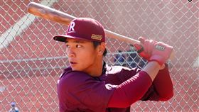 ▲樂天桃猿20歲新秀林耀煌，還沒有中職一軍出賽機會，在軟銀鷹一軍交流賽中搶下先發。（圖／樂天桃猿提供）