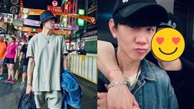 ▲林俊傑，王嘉爾。（圖／翻攝自微博）