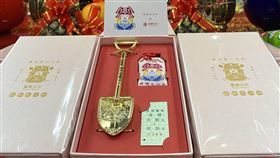 台鐵、白沙屯媽祖聯名「大肚成功金鏟子禮盒」。（圖／台鐵公司提供）