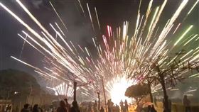 聖母廟,元宵,煙火,事故,聲明(翻攝自 爆料公社)