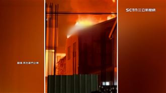 北港朝天宮遶境隊伍遇火燒厝　狂奔幫打火