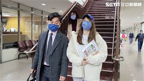 ▲「理科太太」陳映彤強調，把與案件有關，早就公開的資訊提供給法官，是她的責任和義務，前夫「理科先生」John（圖／記者楊佩琪攝）