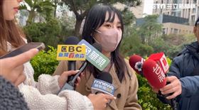 網紅「泳琳姊姊」拍攝造假影片，警通知到案。（圖／記者李依璇攝影）