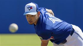 ▲菊池雄星熱身賽2局飆3K拿下勝投。（圖／美聯社／達志影像）