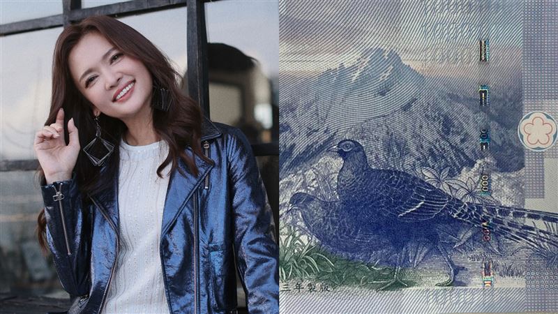 千元鈔背面是哪種鳥？主播王淑麗錯認致歉