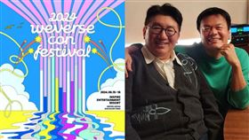 ▲Weverse藝人聯合演唱會。（圖／翻攝自X）