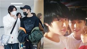 ▲張藝興，金希澈。（圖／翻攝自微博）