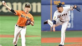 讀賣巨人來台交流將推出兩王牌戶鄉翔征、菅野智之掛帥先發。（合成圖／翻攝自讀賣巨人官方X）