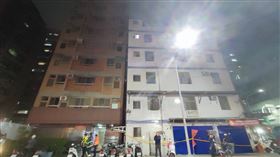 新北,福隆路,三重,建案,地下室,傾斜,瓦斯外洩,記者莊淇鈞攝影