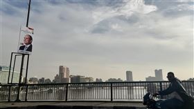 開羅市中心尼羅河風光埃及90%以上的用水來自於尼羅河。圖為開羅市中心尼羅河橋上風光。中央社記者施婉清開羅攝  113年2月28日
