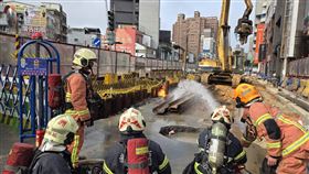 新北市，蘆洲，捷運，瓦斯管線，起火