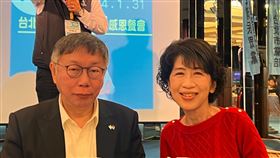 陳佩琪28日臉書PO文再談藍白合並說「我不一定是柯文哲的老婆或牽手或夫人，但一定是永遠的大柯粉， 也是永不離開的志工小草榮譽團長」。（圖／翻攝自臉書）