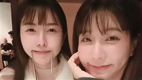 吳夢夢說和胎尼（左）是彼此的貴人。（圖／翻攝自臉書）