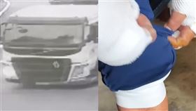 砂石車「整路掉土」　害苗栗老翁送報「犁田」全身傷