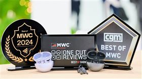 HUAWEI FreeClip獲三大國際權威媒體頒佈「Best of MWC 2024」。（圖／品牌業者提供）