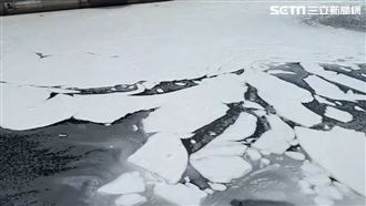 基隆田寮河面全是泡沫　環保局長說明原因