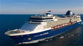 榮獲全球首艘《富比士旅遊指南》四星肯定、被譽為「移動式海上星級酒店」的名人千禧號。（圖／名人郵輪提供）