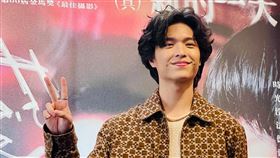 王碩瀚出席新片《(真)新的一天》記者會。（圖／海鵬影業提供）