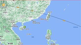 中國將再度發射火箭！預計今晚9點　飛行路徑恐穿越台灣上空（圖／翻攝自微博）