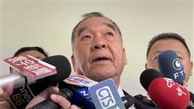 ▲國防部長邱國正立院受訪。（圖／記者高逸帆攝影）