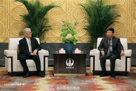 夏立言、宋濤。（圖／翻攝自國台辦發布微博）