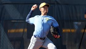 ▲上澤直之大聯盟熱身賽初登板核爆。（圖／路透社／達志影像）