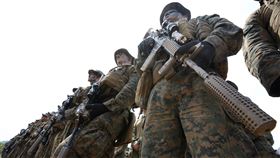 東南亞最大的聯合軍演「金色眼鏡蛇」，在泰國登場。圖為2023年的演習畫面。（圖／美聯社／達志影像）