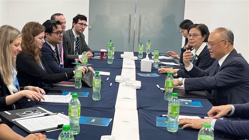 行政院政務委員鄧振中出席第13屆世界貿易組織（WTO）部長會議，今年因遭矮化未能成行。（資料照／經貿辦提供）