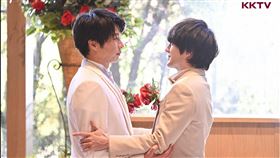 ▲BL日劇《大叔的愛-Returns-》，田中圭，林遣都。（圖／KKTV提供）