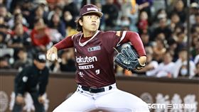 ▲讀賣巨人、樂天桃猿交流賽，樂天投手陳柏豪。（圖／記者劉彥池攝影）