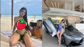 魯伊斯為了獎勵粉絲將她的臉刺在手臂上，和對方無套發生性關係。（圖／翻攝自IG）