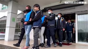 中和分局逮捕天道盟太陽會湯姓幹部等人。（圖／翻攝畫面）