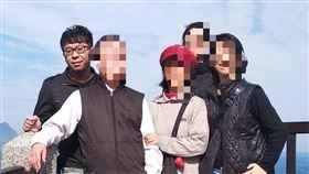 遭簡男追撞巡路員。（圖／劉父提供）