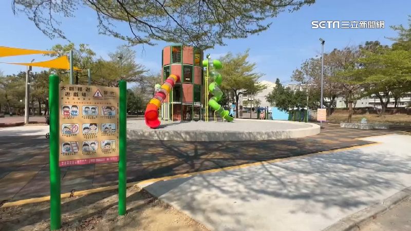 台南公園設施高度漸低　女童未注意撞破頭