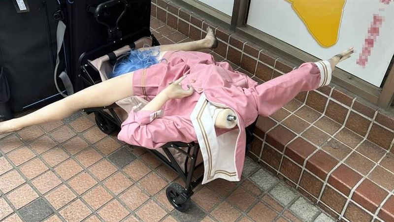 社區中庭有人蓋白布　真相讓消防虛驚一場