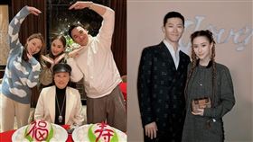 ▲何超蓮，竇驍，劉詩詩。（圖／翻攝自微博，何超蓮IG）