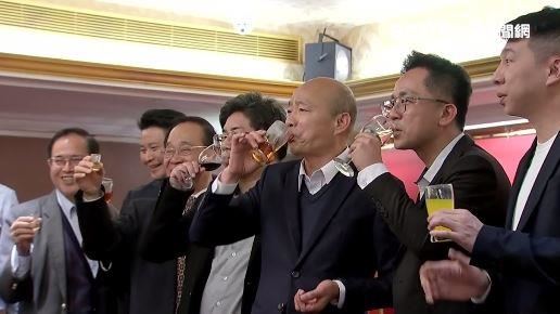 韓國瑜誤喝「威士忌＋茶」　工商總會致歉