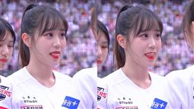 李多慧,起亞老虎,啦啦隊,邊嘏燏,변하율,吐舌頭