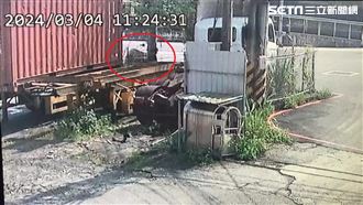 基隆男除草被大車輪胎砸死　驚悚畫面曝光