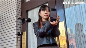 黃捷說明收到恐嚇信。（圖／記者陳怡潔攝影）