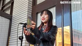 黃捷說明收到恐嚇信。（圖／記者陳怡潔攝影）