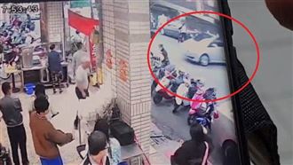 雲林休旅車暴衝撞1死　驚悚5秒撞擊片曝光