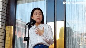 徐巧芯談國安局少將謝靜華強吻事件。（圖／記者陳怡潔攝影）