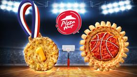 必勝客為高中籃球決賽推出超狂「必勝應援組」。（圖／品牌業者提供）