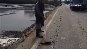 狹路會車爆火氣　農民嗆司機「這是農路」