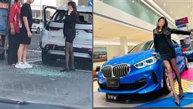 車禍,仁武,女業務,BMW,