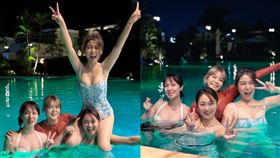 晚安小雞,阿鬧,柬埔寨,張文綺,白家綺,小薰,林柏妤,金邊,泳裝,比基尼