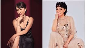 溫翠蘋（左圖）日前跟圈中好友聚餐，因現場訂位被拒，被寶媽當笑話。（翻攝自溫翠蘋臉書）／寶媽（右）跟圈中好友吃飯時，目睹溫翠蘋訂位失敗，並將此事到處當笑話分享。（翻攝自寶媽臉書）